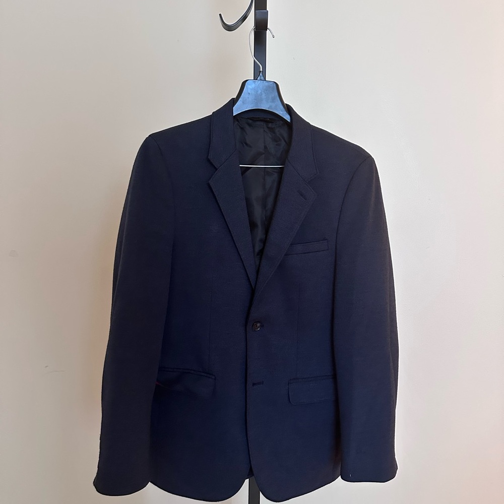 Apt. 9 Black Sport Coat Versatile Blazer